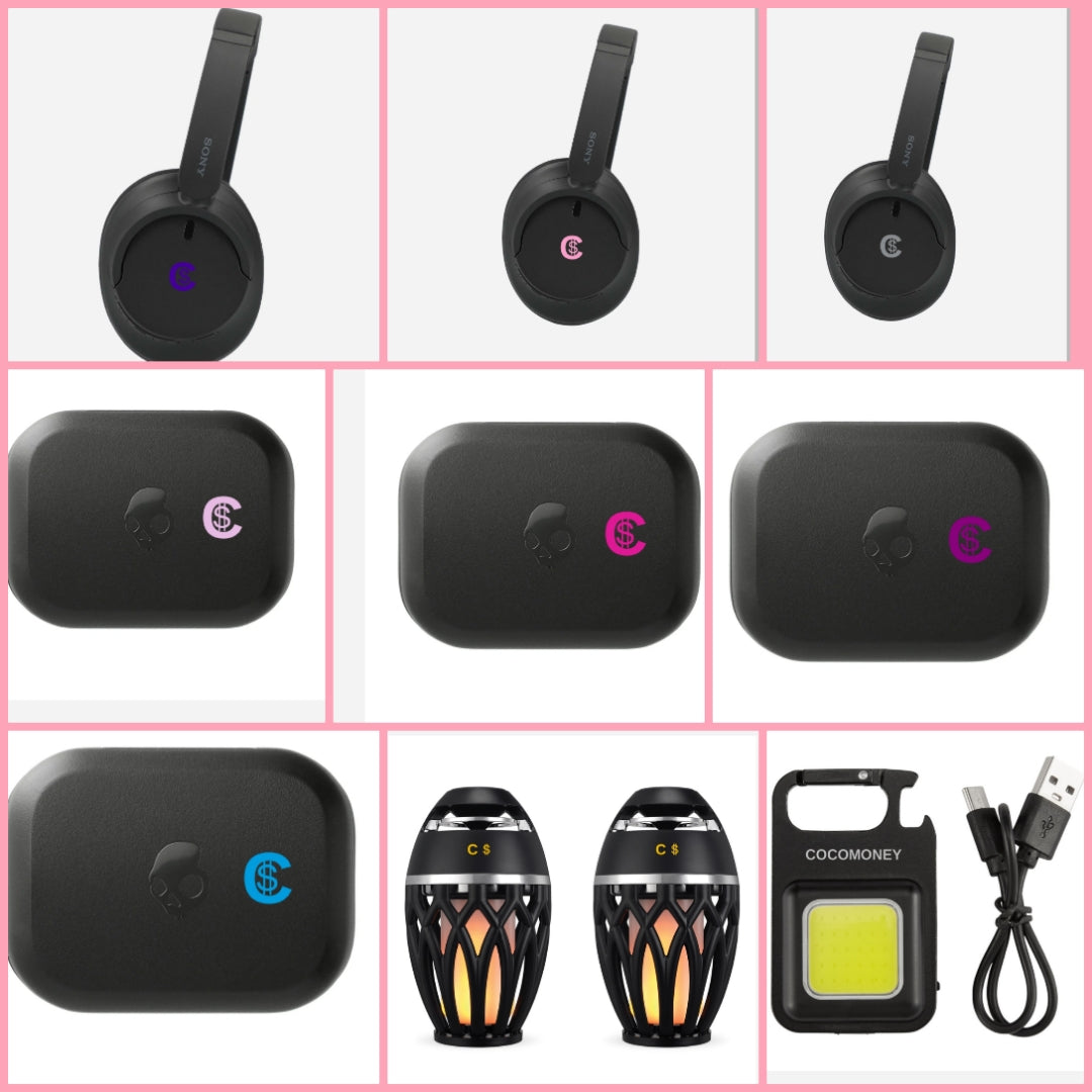 Electronics Speakers Earbuds or flashlight choose number by the item you want