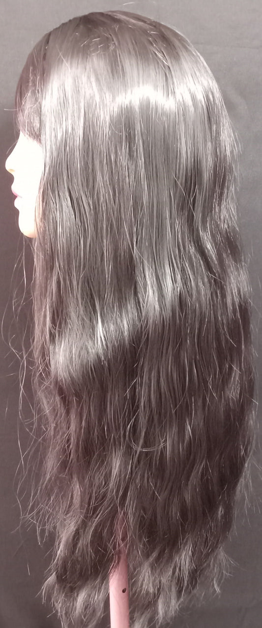 COCOMONEY WIG LONG BROWN SYNTHETIC