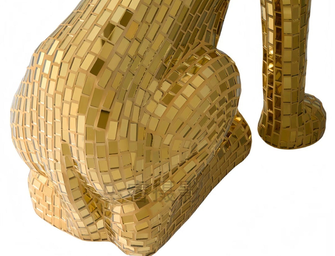 31.25" SITTING PANTHER