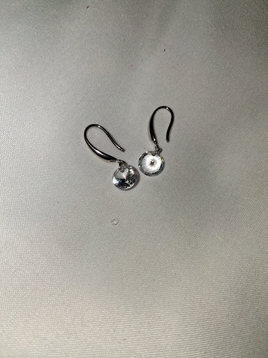 Earrings silver costume jewelry COCOMONEY