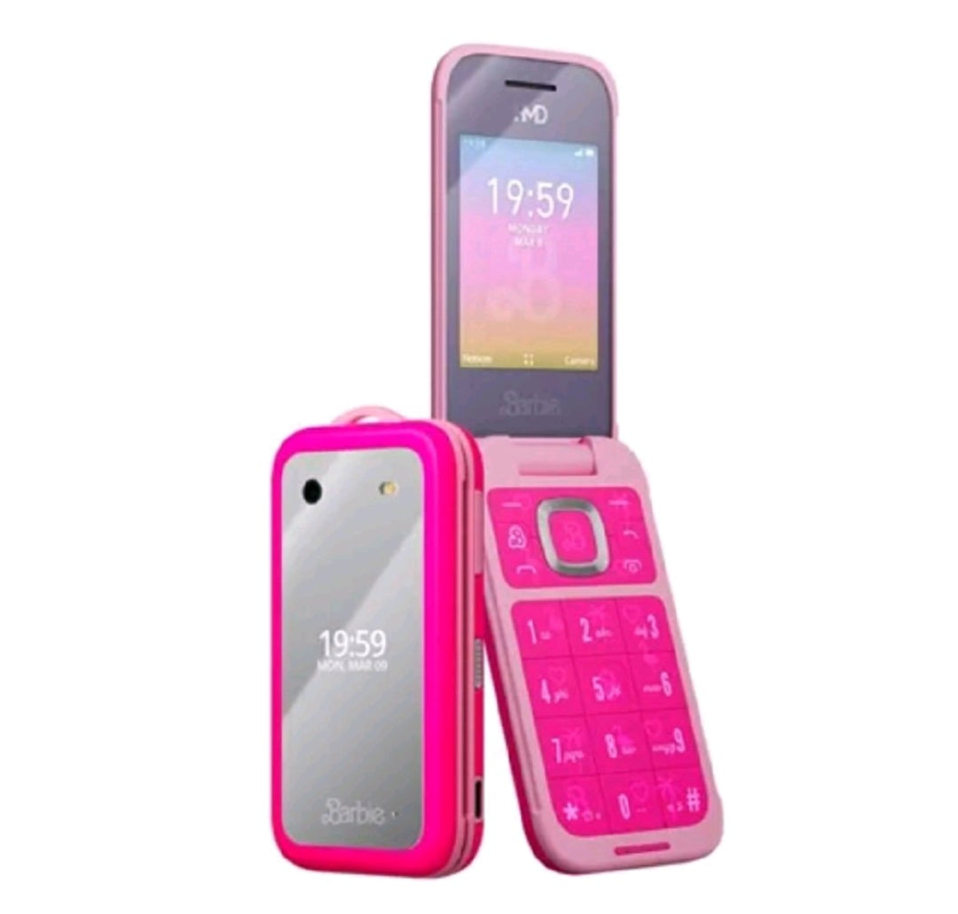 Pink flip phone BB Phone 4GB (Unlocked), Pink can change carriers