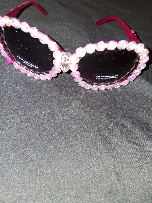 COCOMONEY GLASSES 1 OF A KIND CUSTOM SUN GLASSES PLASTIC 🕶 comes with free gifts 🎁