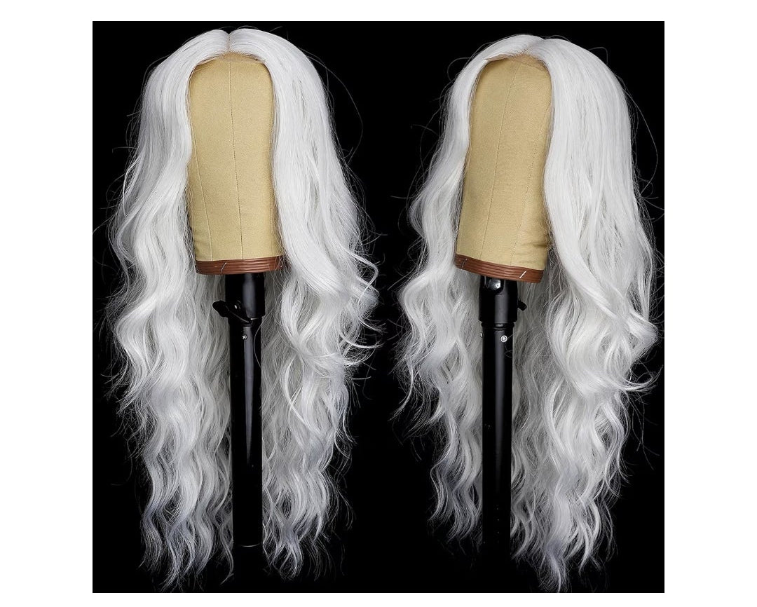 Wig for Women, Long Wavy Synthetic Wig, 26 Inch
Lace Hairline Middle Part for Daily Party