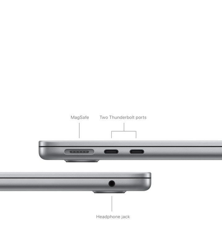 2024 MacBook Air 13-inch Laptop with M3 chip: Built for Apple Intelligence, 13.6-inch Liquid Retina Display, 16GB Unified Memory, 256GB SSD Storage, Backlit Keyboard, Touch ID;