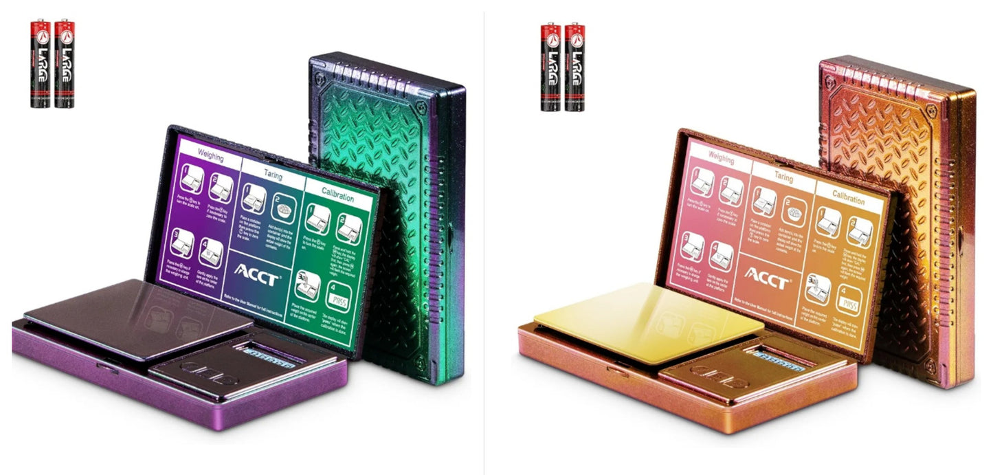 Digital Pocket Scale, 500g by 0.01g, Precision Gram Scale with Tare Scale Feature, 6 Units, Small Ounce Scale for Jewelry, Powder, Coins, Herb, Mini Scale with Battery