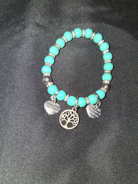 Beaded bracelet COCOMONEY costume jewelry only one