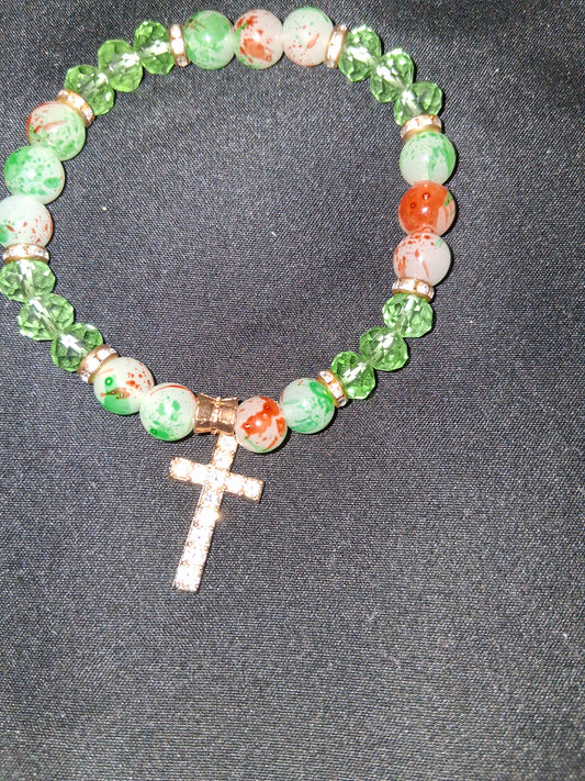 Beaded gemstone bracelet COCOMONEY costume jewelry