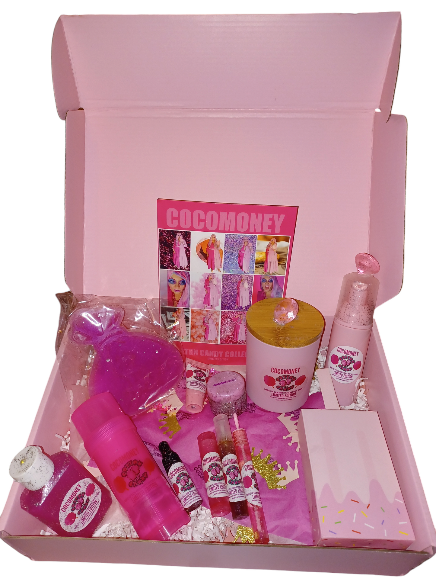 COCOMONEY COTTON CANDY COLLECTION LIMITED EDITION BOX