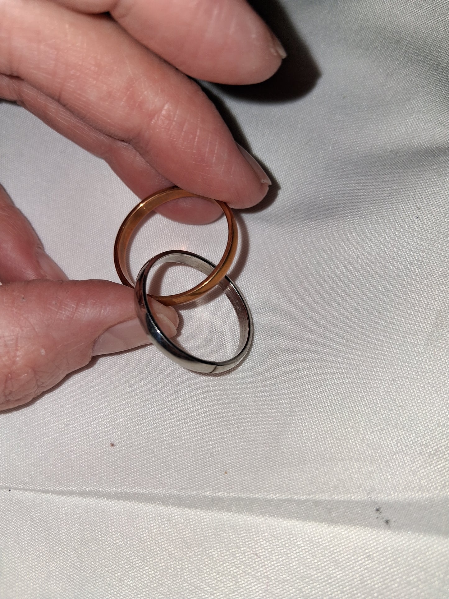 Mens stainless steel ring size 11