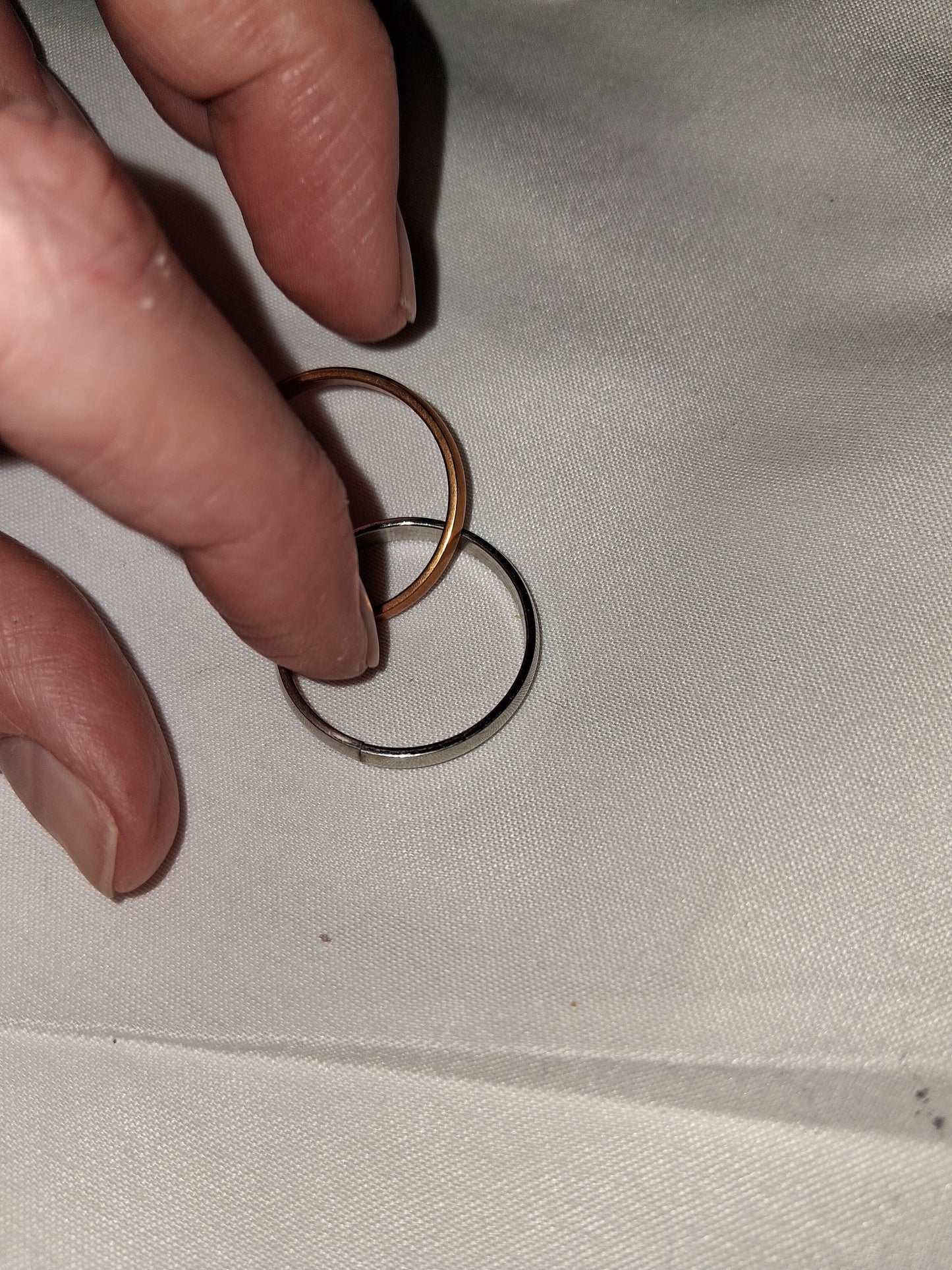 Mens stainless steel ring size 11