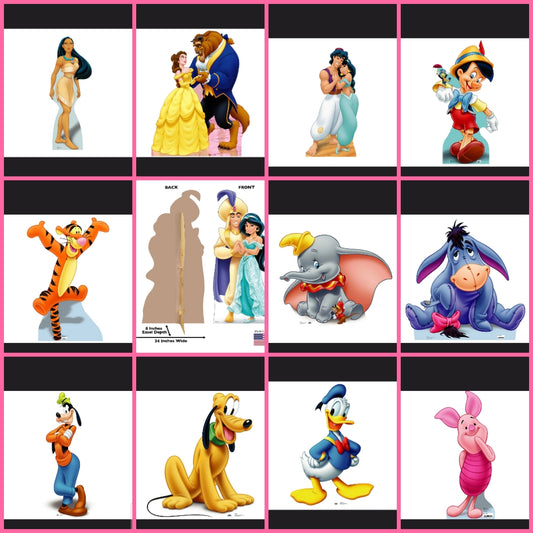 Disney  Life-Size Cardboard Stand-Up Characters