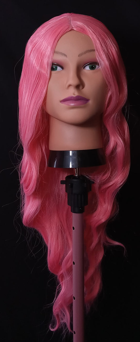 COCOMONEY WIG LONG WAVY LIGHT PINK