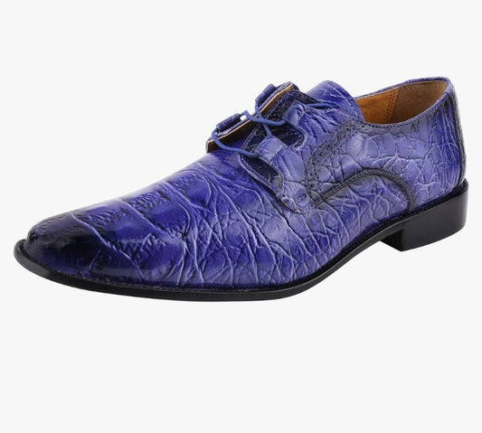 Mens Oxford Dress Shoes Purple