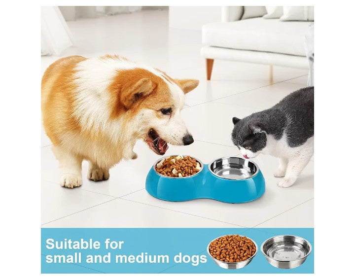 Double Dog Bowl Set 4 colors to choose from