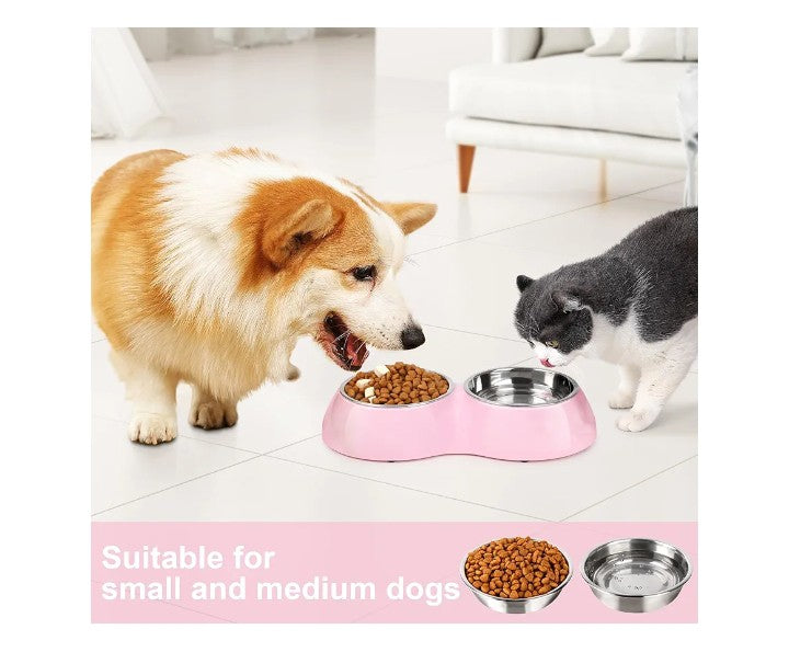 Double Dog Bowl Set 4 colors to choose from