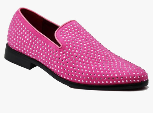 Velvet Rhinestone Designer Dress Loafers Slip On Shoes Classic Tuxedo Dress Shoes