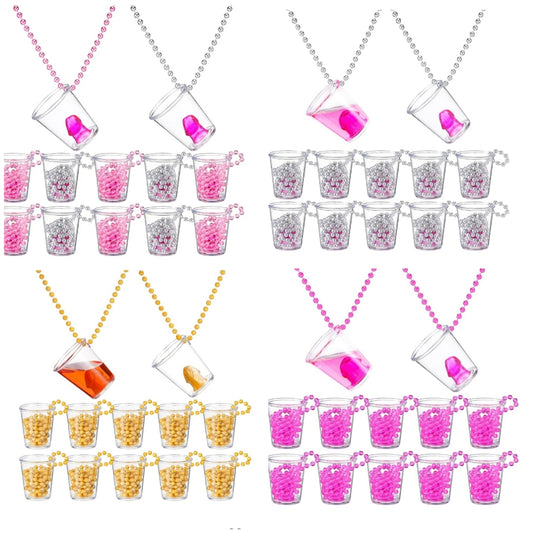 12 Pcs Plastic Bachelorette Shot Glasses Set Silver
Bachelorette Party Favors Shot Cups, Funny, Beaded, Gifts Shot Glass, Bachelor Wedding Party Decorations