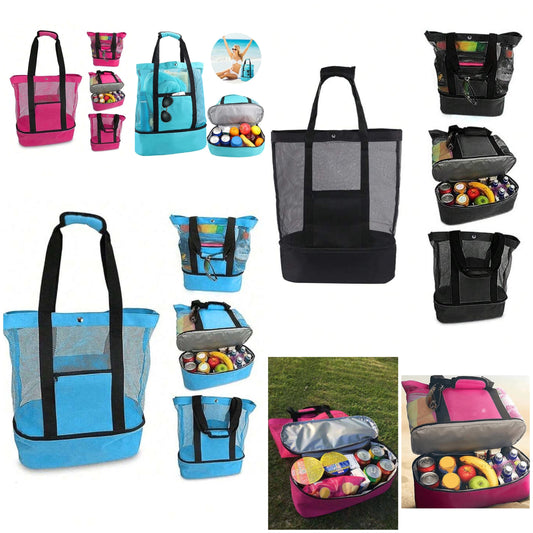 Large Bag With Waterproof Insulated Compartment Friendly Bag Tote Bag Beach Bag Travel Bag COCOMONEY