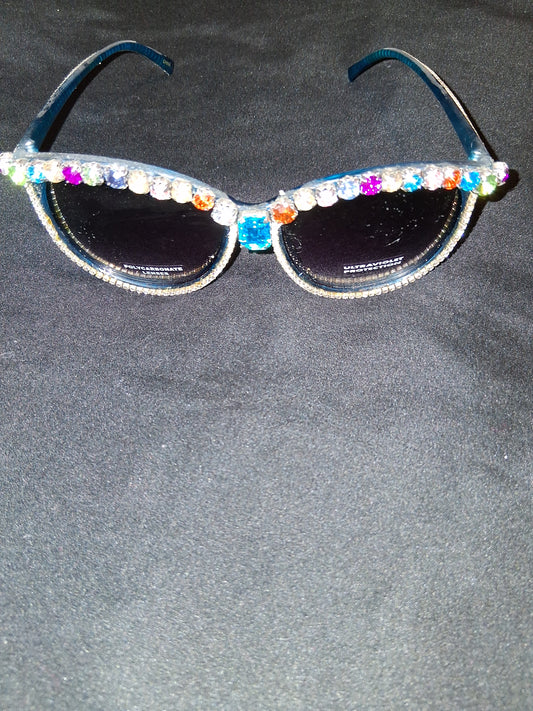 COCOMONEY GLASSES 1 OF A KIND CUSTOM SUN GLASSES PLASTIC 🕶 comes with free gifts 🎁