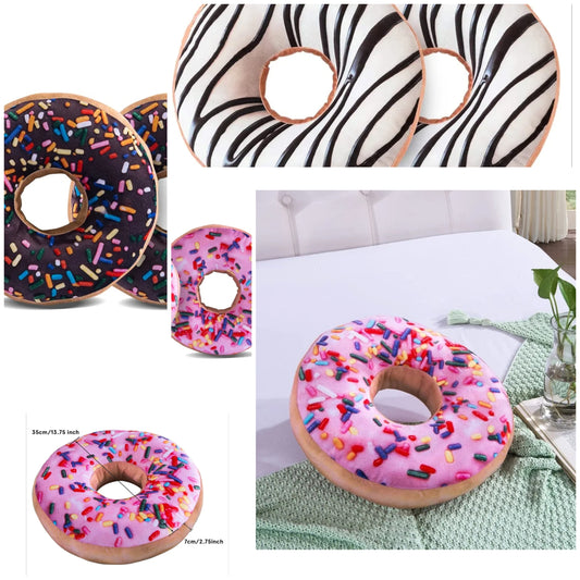 2pk Donut Pillows cute and fun