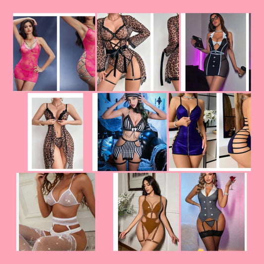 Sexy Lingerie Set 1 set choose outfit by number beside it