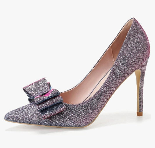 Women's Pumps Sexy High Heels 4 inch Pointed Closed Toe Stiletto Heel Evening Party Wedding Comfortable Dress Shoes