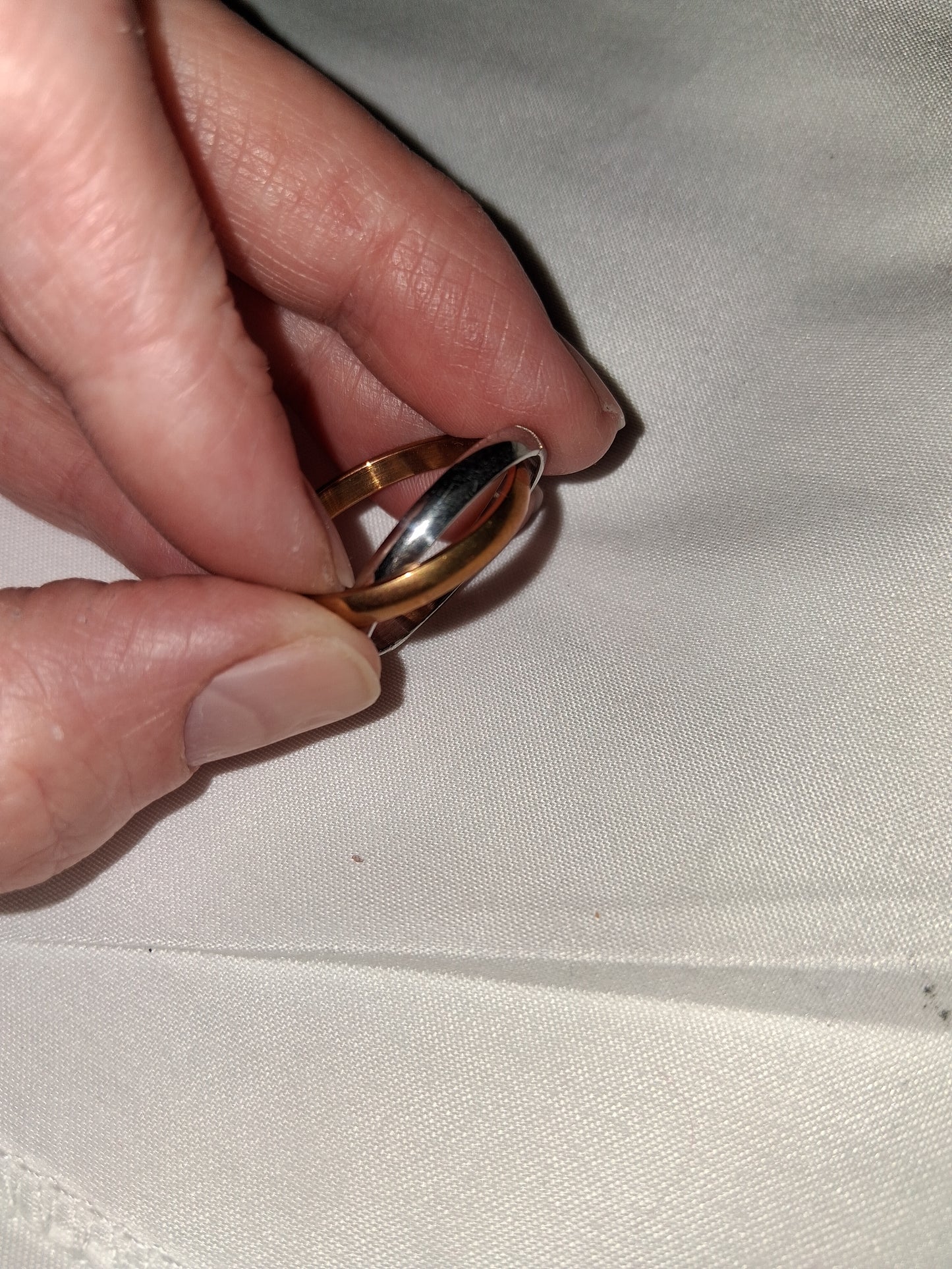 Mens stainless steel ring size 11