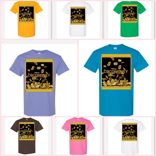 Front and back design T shirt Cocomoney