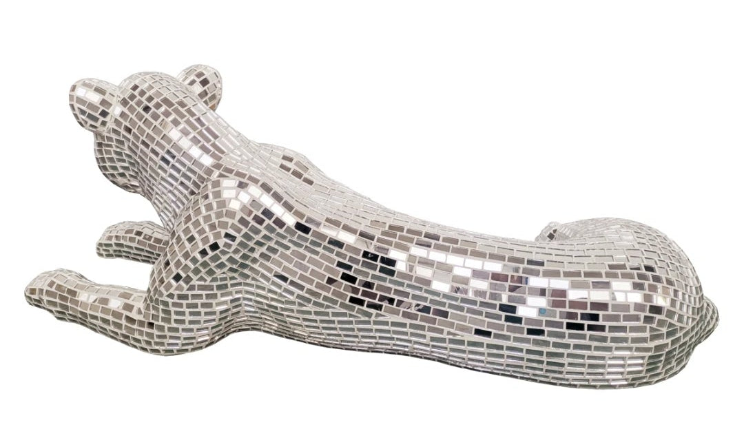 Floor Leopard Decorative Sculpture