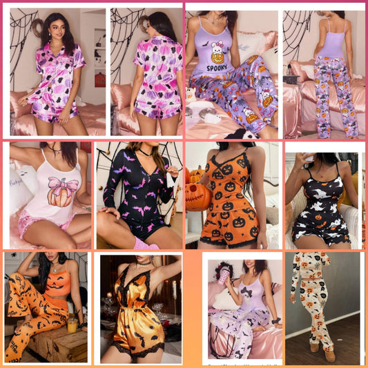 Halloween pajamas 2 pc set choose your option by number below
