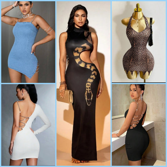 Sexy dress options choose number by the item you want