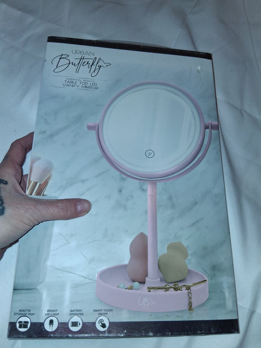 Mirror pink Led
