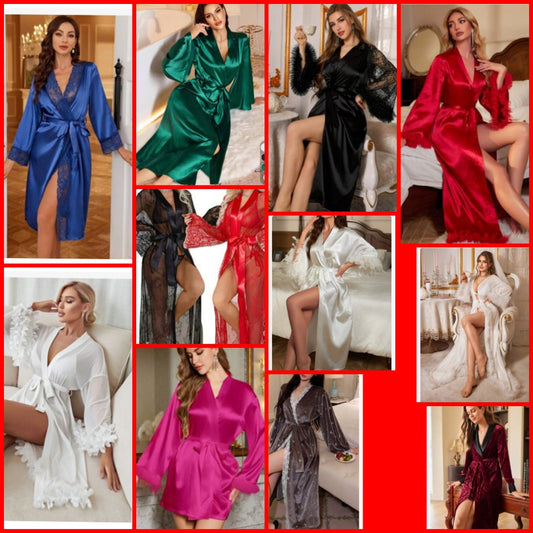 Luxury robes choose number by the item you want