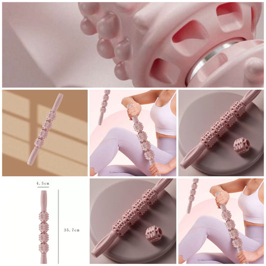 Massage Roller, 1pc Gua Sha Massager, Body Roller, Multi-Functional Massager, Soft Tissue Massage Tool, For Neck, Arms, Back, Waist, Thighs, Whole Body Muscle, Helps Ease Muscle Tension