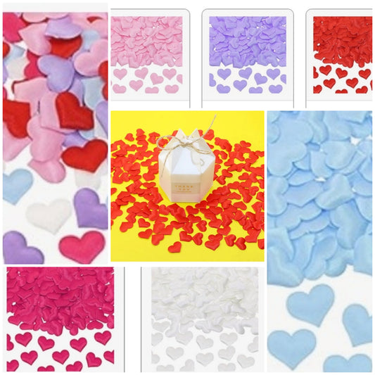 200Pcs Sponge Confetti Decor Flower Confetti Heart Shape Petals Confetti Table Wedding Decoration Glitter Confetti for Wedding Party Valentine's Day Scatter Ponge Petal Confetti 1 pack 1 color