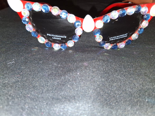 COCOMONEY GLASSES 1 OF A KIND CUSTOM SUN GLASSES PLASTIC 🕶 comes with free gifts 🎁