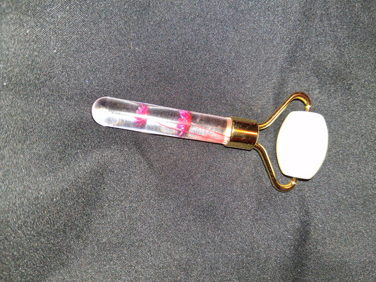 Mini Face Massager 3in C$ to reduce wrinkles and stress for younger looking skin
