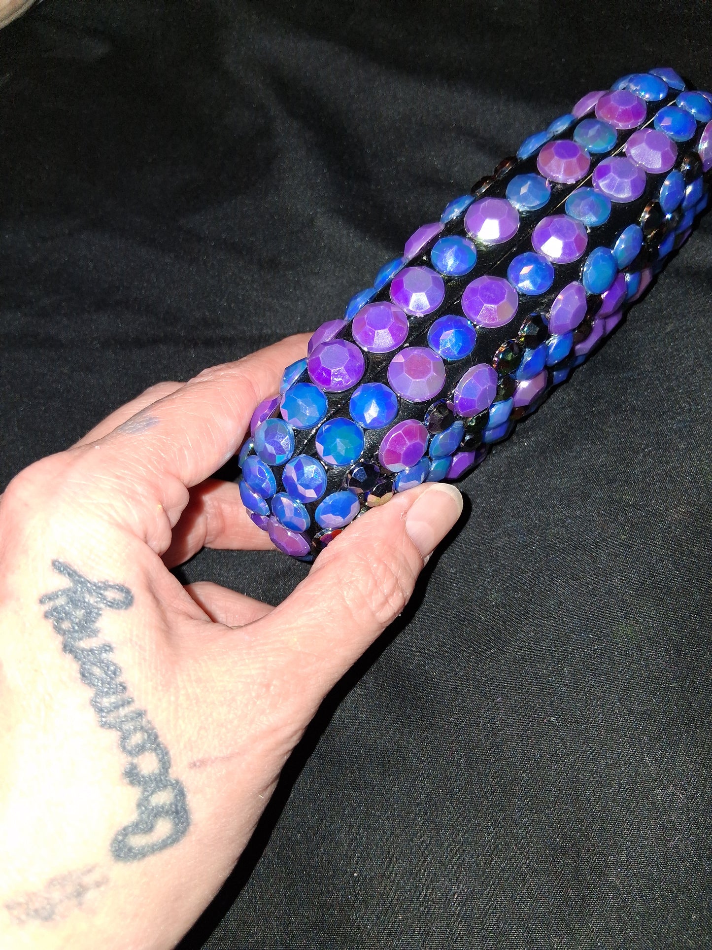 COCOMONEY Glasses Case Custom 1 OF A KIND PIECE GEMSTONES