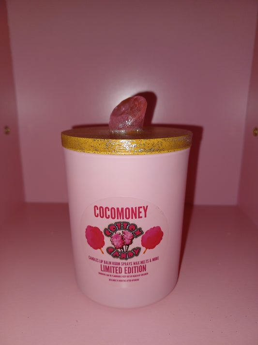 COCOMONEY COTTON CANDY CANDLES 10oz COLLECTION