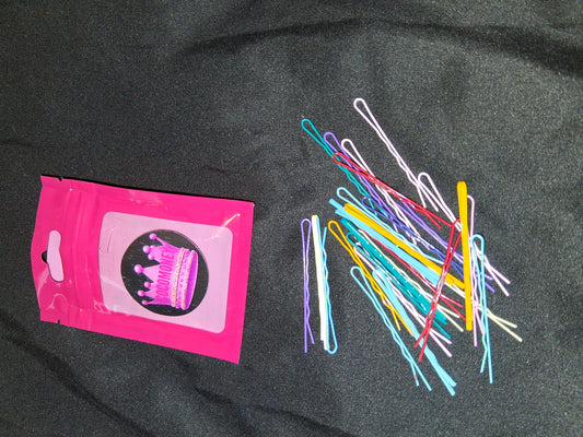 COCOMONEY BOBBY PINS MULTICOLOR MIX METAL