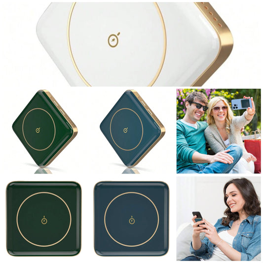 1PC Magnetic Wireless Power Bank 10000mAh Magnetic Portable Charger MagSafe Wireless Power Bank Fit For IOS Phones 15/14/13/12/11 Series For Summer Beach Travel Camping Hiking Fishing