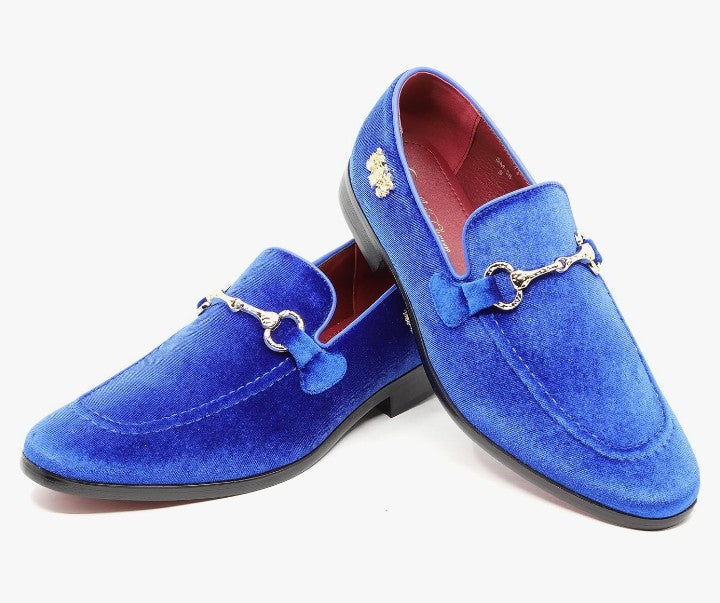 Men's Velvet Designer Classic Dress Tuxedo Smoking Slipper Loafers Slip On Shoes SM-56