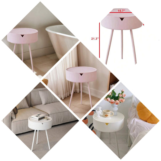 Side Table End Table Living Room Table For Sofa Couch And Bed Small Bedside Tables