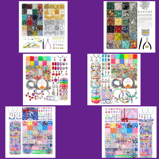 Jewelry making kit 6 option choose number beside kit you want