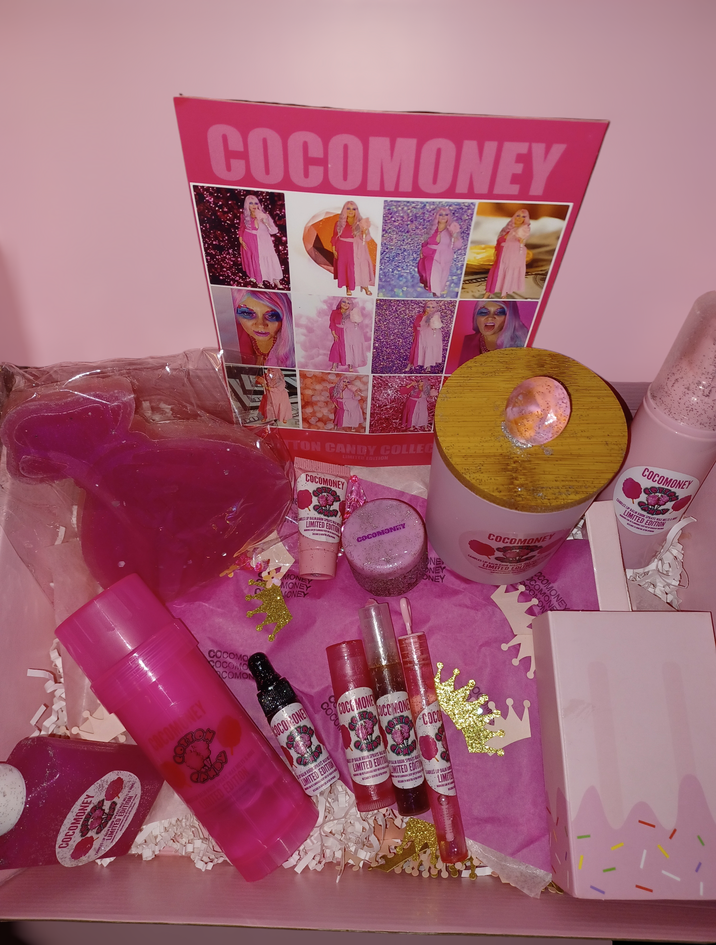 COCOMONEY COTTON CANDY COLLECTION LIMITED EDITION BOX