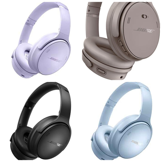 Bose QuietComfort Wireless Noise Cancelling Headphones, Bluetooth Over Ear Headphones with Up to 24 Hours of Battery Life, Sandstone - Limited Edition Color