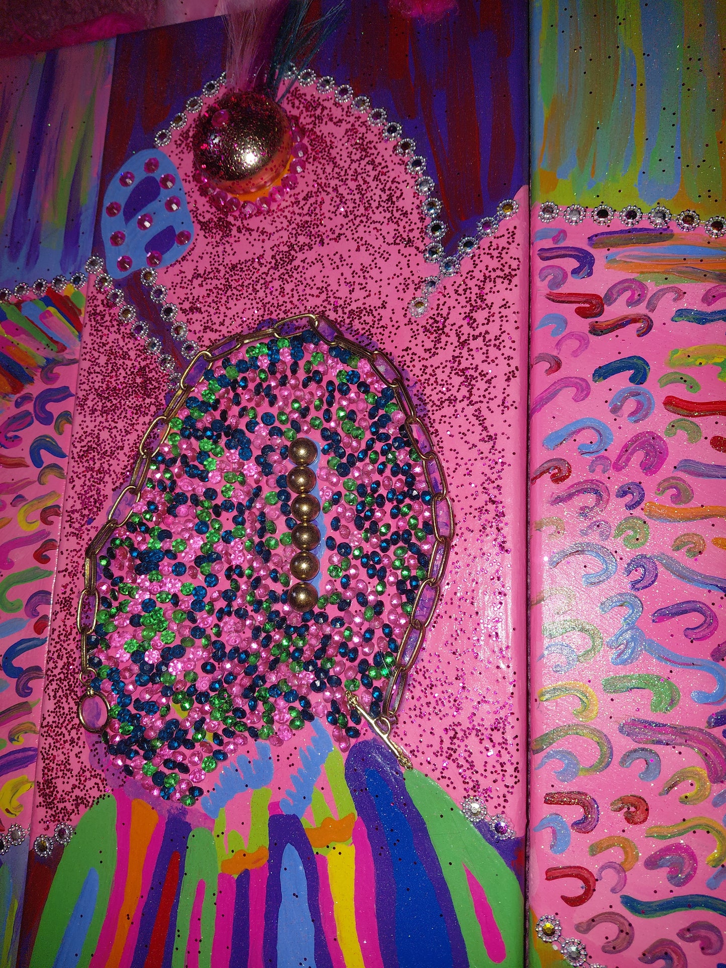 FREE BIRD✅️ CUSTOM PAINTING BY COCOMONEY 1 OF A KIND PIECE. 60×24 Inches 3 piece 1 painting connects together and makes 1 stunning piece of art signed C$ COCOMONEY by me personally dated and signed on the back.