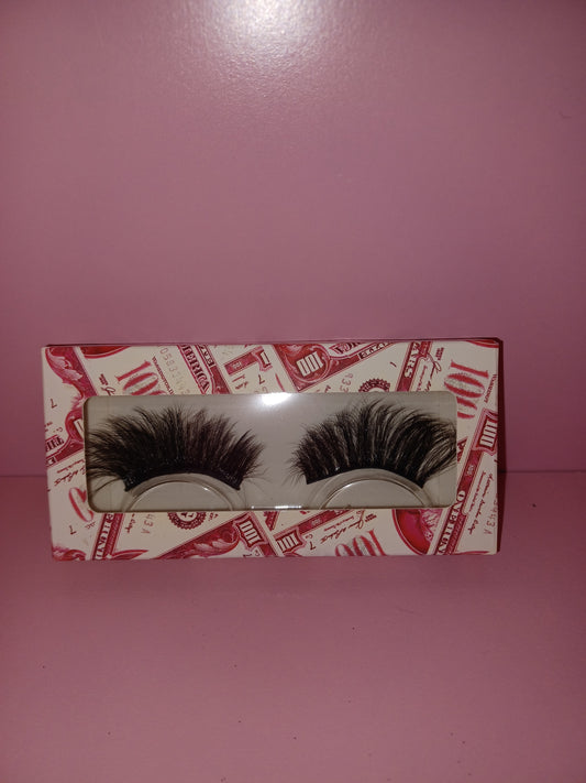 COCOMONEY LASHES EYELASHES 25mm Includes bag and free gifts