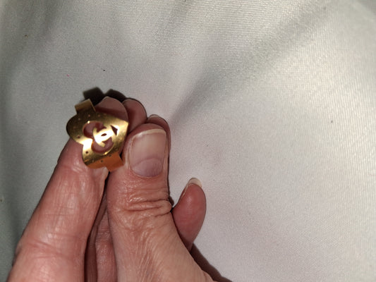 Stainless Steel ring size 9