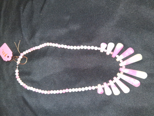 COCOMONEY GEMSTONE NECKLACE 18IN